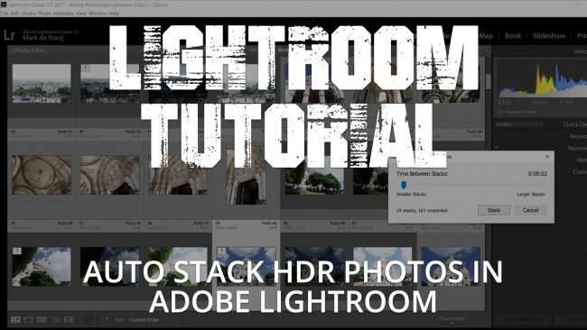 How to Auto-Stack photos in Adobe Lightroom