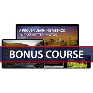 Free bonus course for the online basic photography course